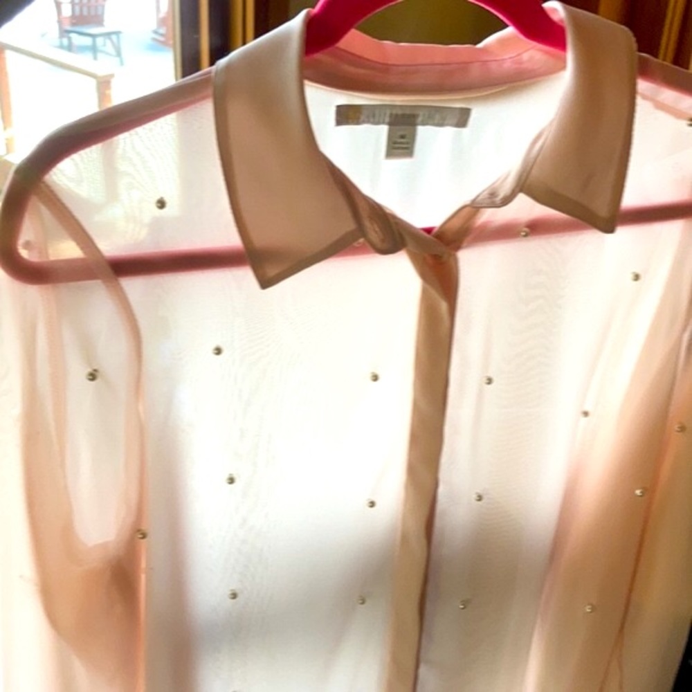 From Office to Evening pearl embellished blouse - Picture 4 of 6